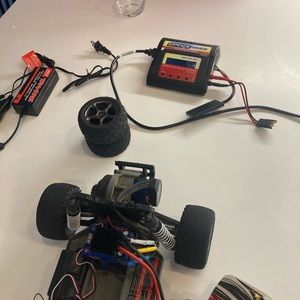 Traxxas Bandit drag car.